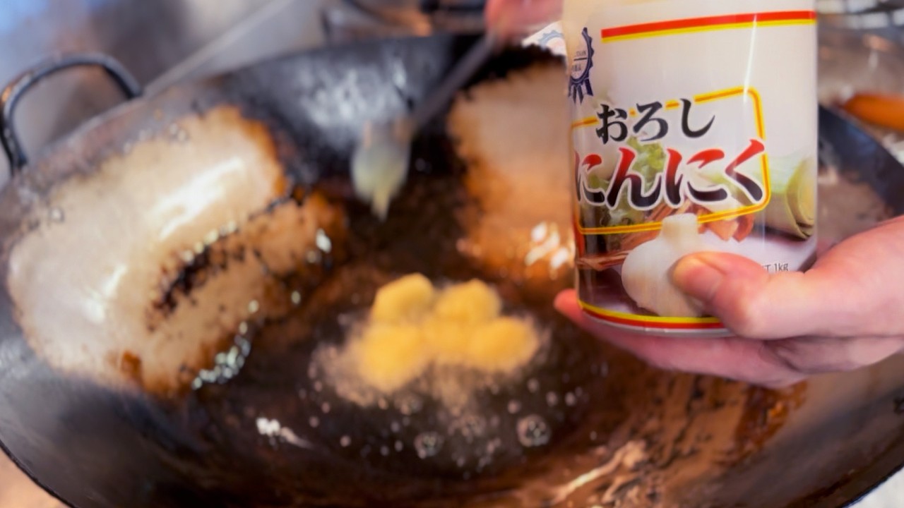 【皆とガリハラ】おろしにんにく焼きそば　Everyone Gets Garlic Harassed Today: Grated Garlic Yakisoba