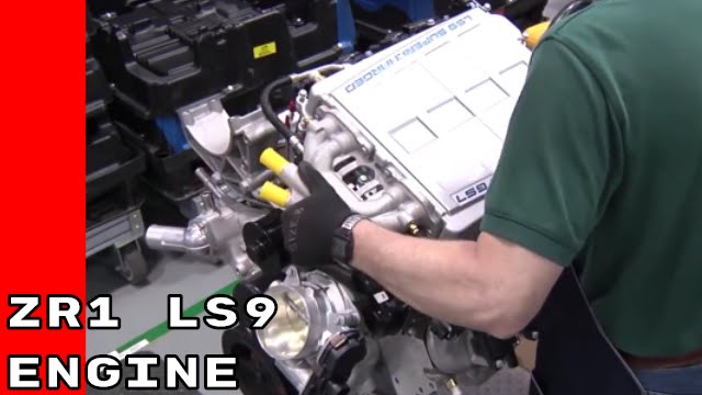 Corvette ZR1 LS9 Engine Assembly Factory