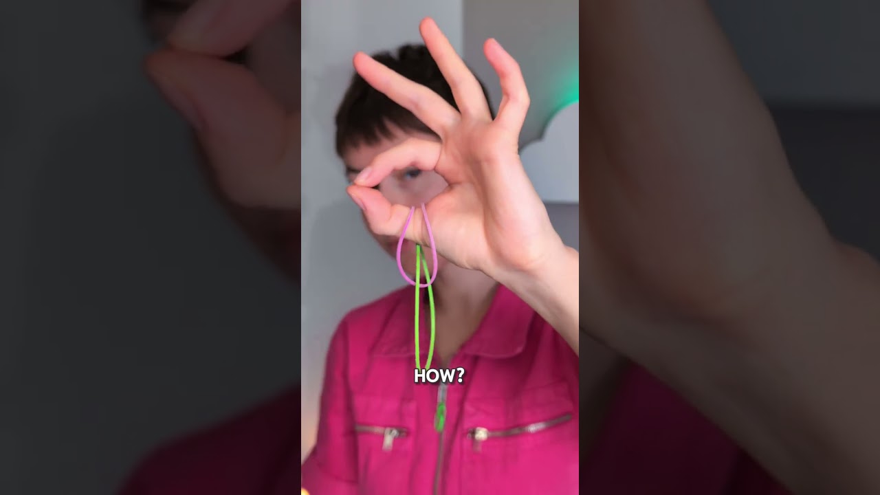Rubber Band Switch Trick 🤯🤓