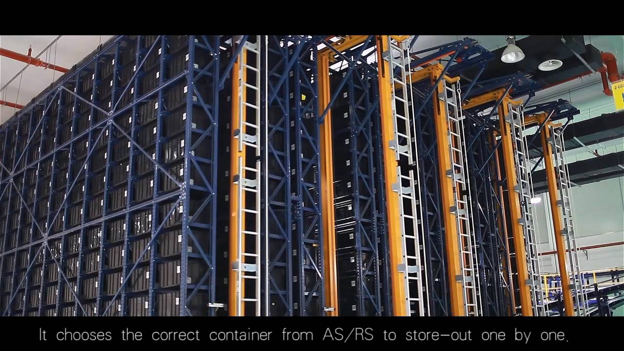 Automatic Storage Retrieval System of Mirle Automation (Miniload + Whole Plant Design)