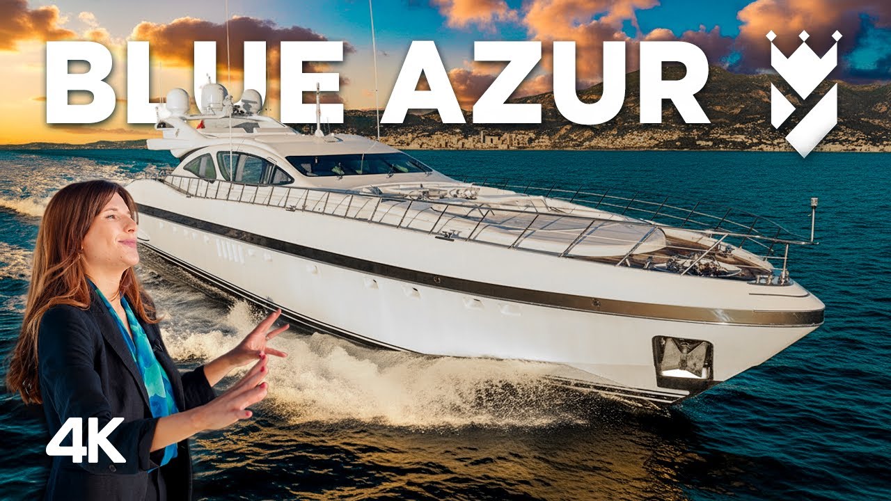Mangusta 130 &laquo;Blue Azur&raquo; &mdash; полное прохождение | Спортивная яхта Overmarine на продажу
