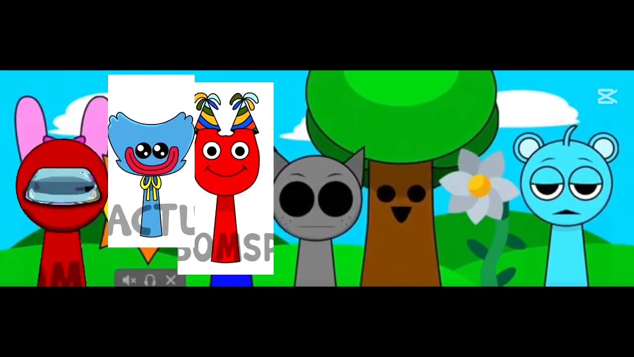 My sprunki oc mix