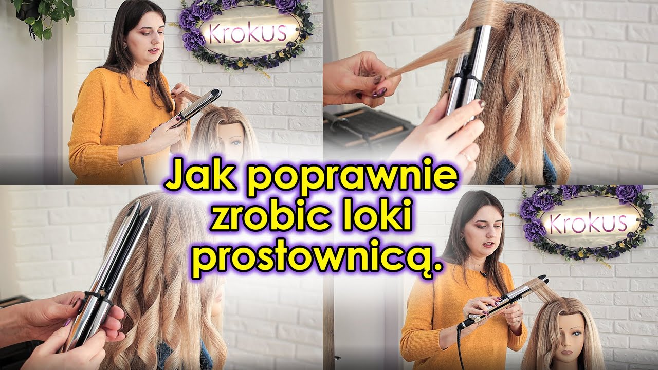 Jak poprawnie zrobic loki prostownicą. Dlaczego nie wychodzi skręt? Jakich błęd&oacute;w nie popełwiać.