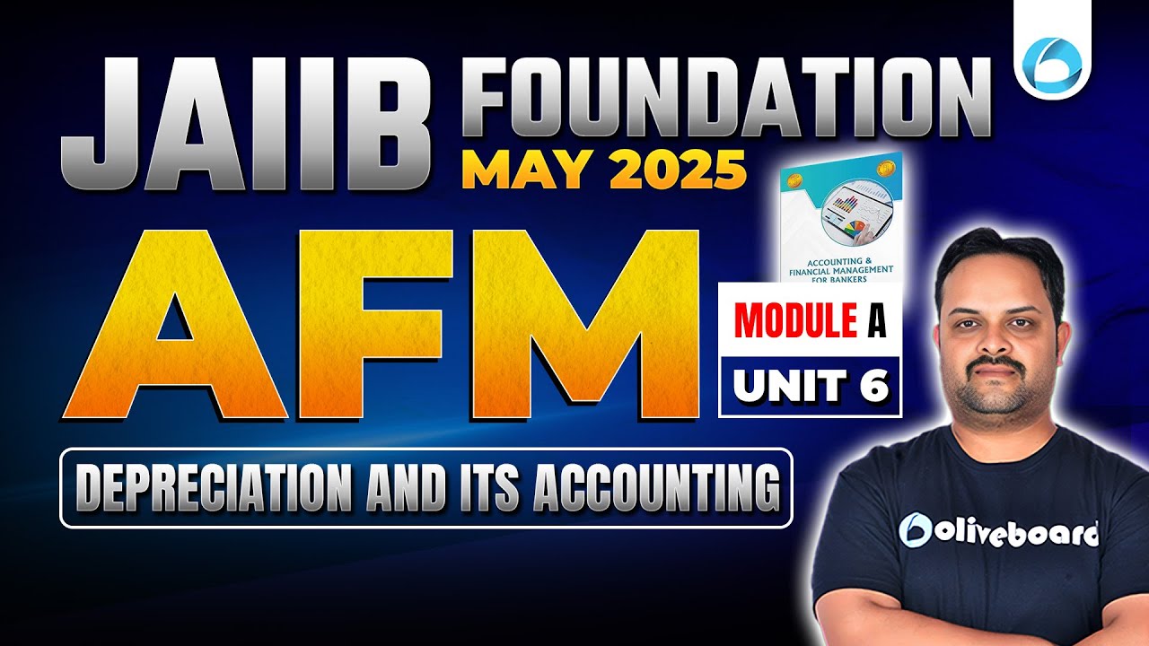 JAIIB May 2025 AFM Module A Unit 6 | JAIIB 2025 Online Classes | By Pradyuman Sir