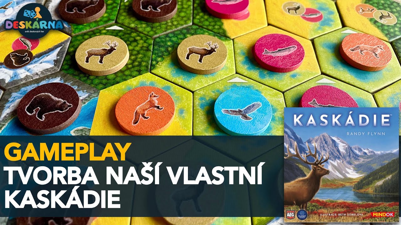 Kaskádie [GAMEPLAY] Kaskádie nabízí sólo variantu, která je stejně zábavná jako hra ve více lidech