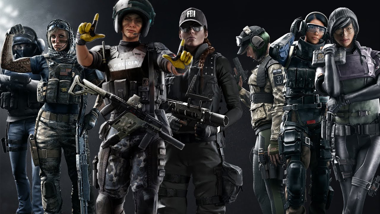 [GMV] Rainbow Six Siege Bad Girls (Part 2)