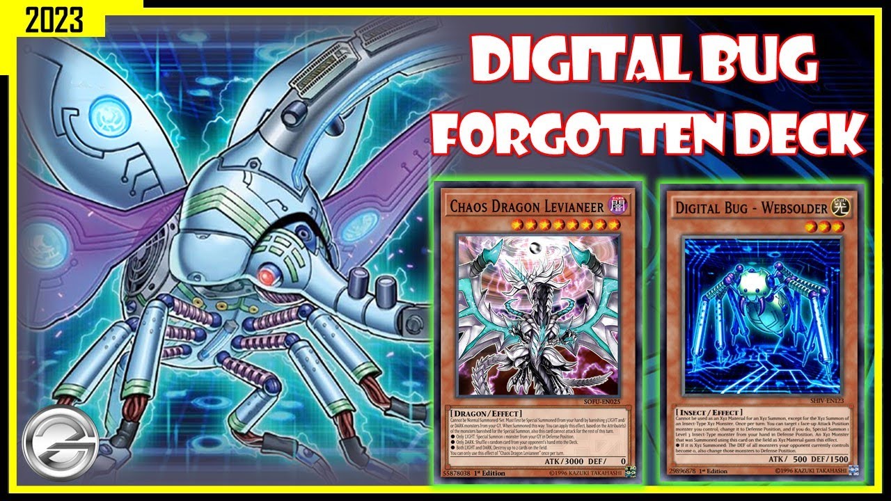 Yugioh Duel Links | Digital Bug Deck Forgotten Deck Gameplay August 2023 | 遊戯王デュエルリンクス