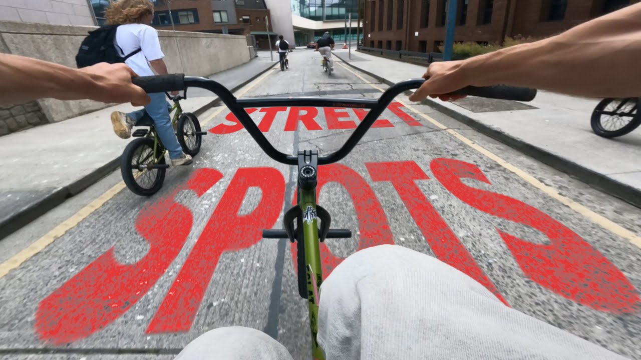 BMX DAY 2025 | HITTING STREET SPOTS OF DUBLIN