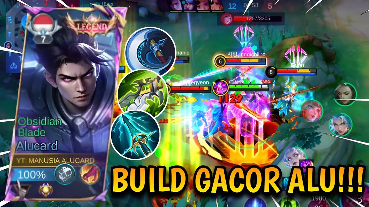 BUILD ALU INI PALING GACOR!! SETINGAN BUILD EMBLEM ALUCARD | MLBB