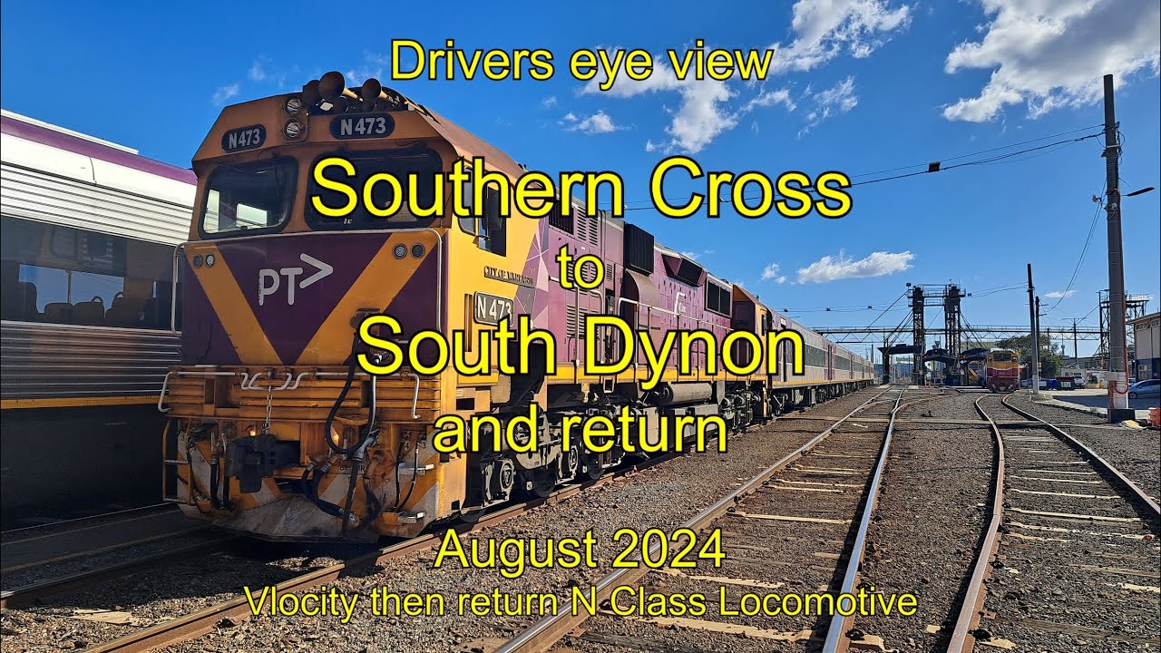 Drivers eye view, South Dynon shunts, Aug 2024