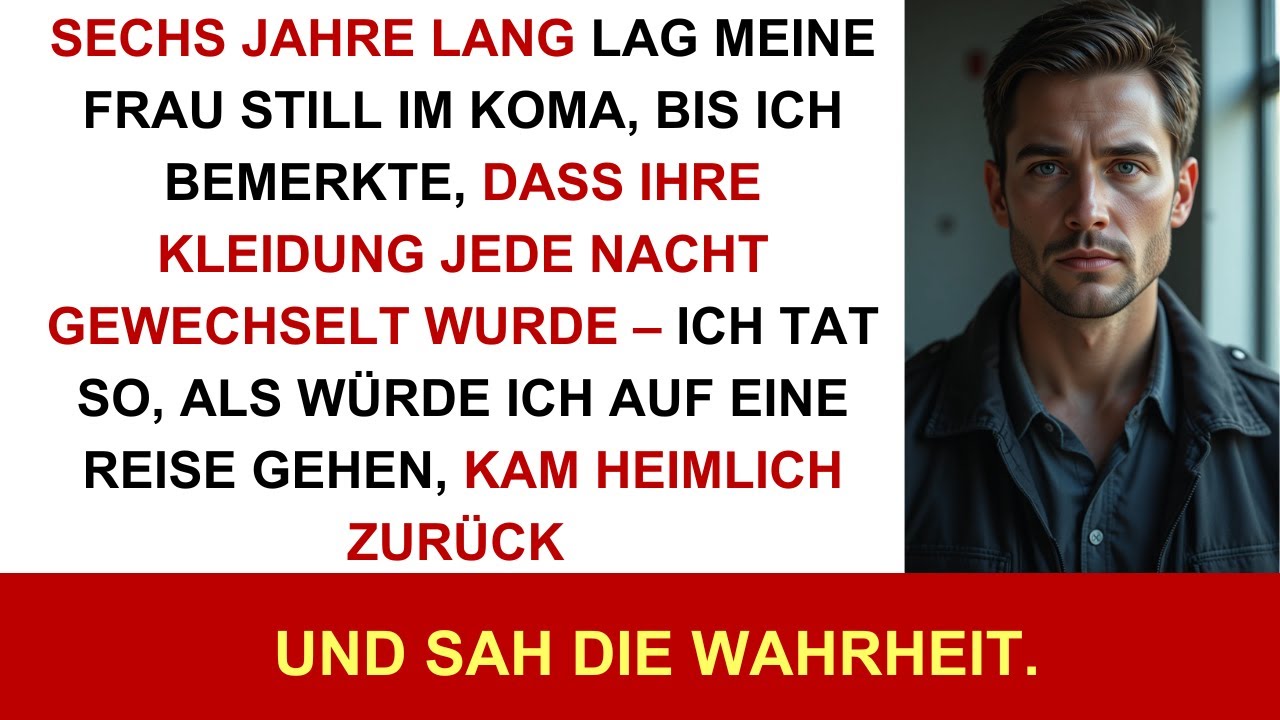 Ärzte sagten, sie sei bewusstlos – was ich nachts sah, änderte alles