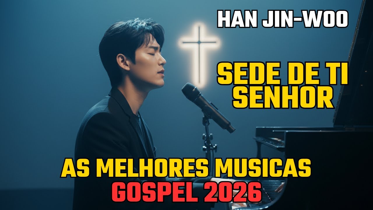 HAN JIN-WOO 2026 | Sede de Ti, Senhor | As Melhores Músicas Gospel e Seleção de Louvores de Adoração
