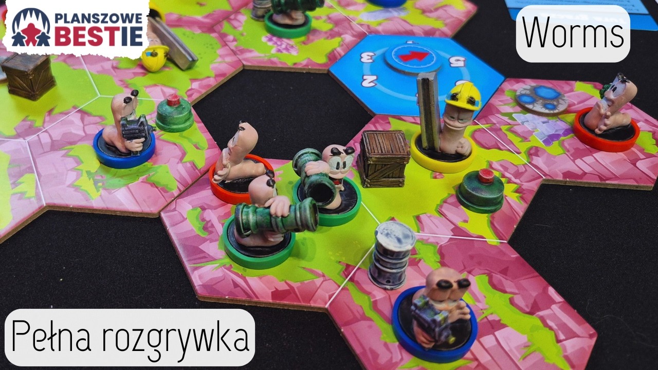 Worms - Rozgrywka - Planszowe Bestie #657 - 11.02.2026