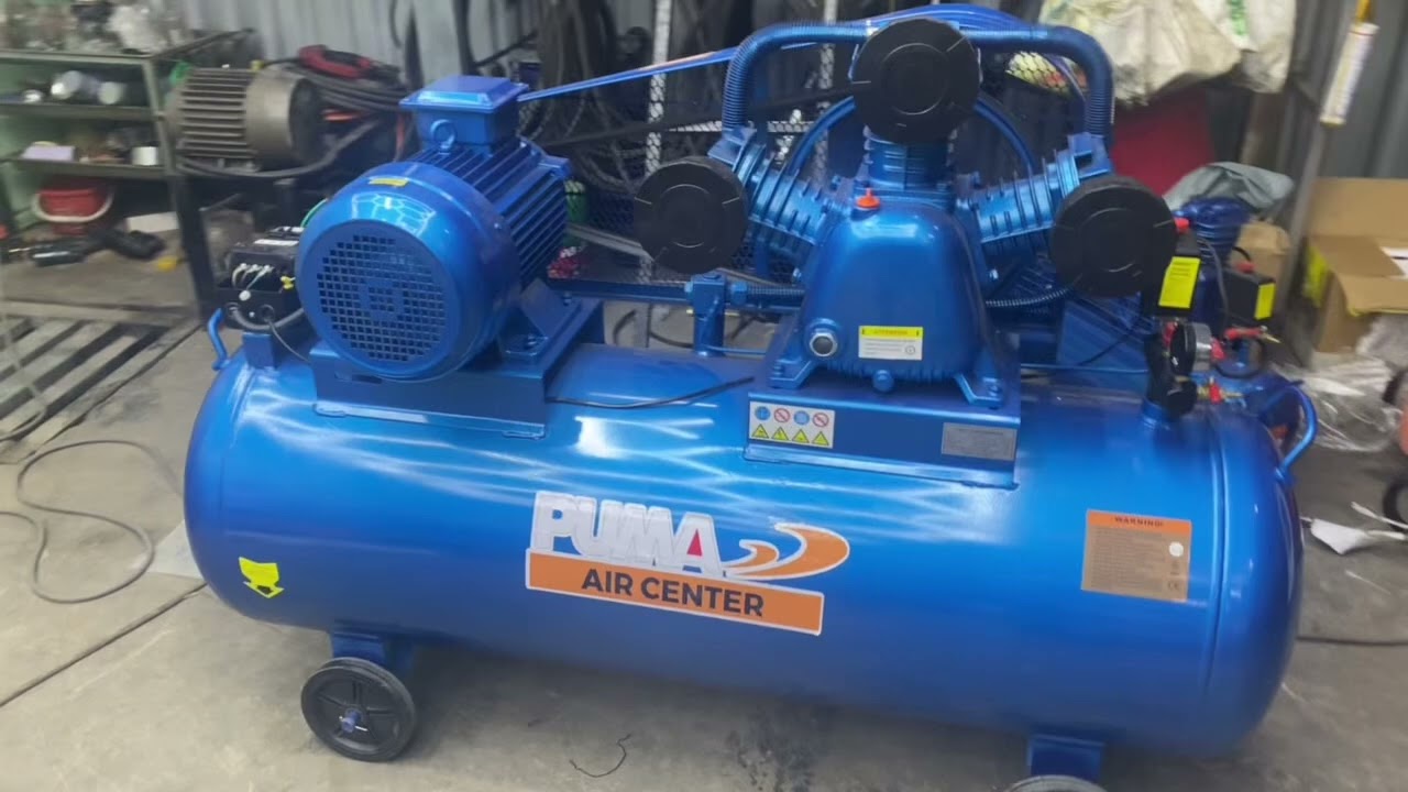 Máy nén khí Puma cho xưởng sản xuất vừa và nhỏ 250L 7,5hp áp 8kg