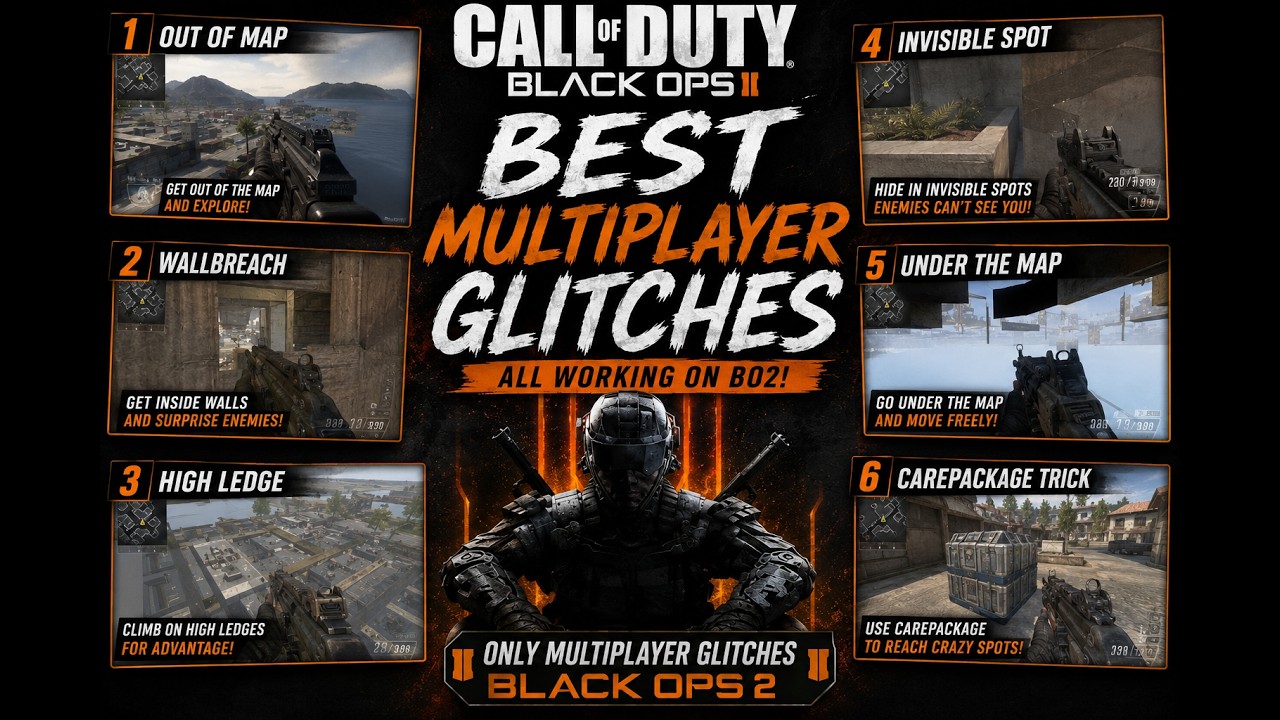 BO2 &mdash; Все лучшие глитчи в мультиплеере после всех обновлений &mdash; Глитчи в мультиплеере Black Ops 2 ...