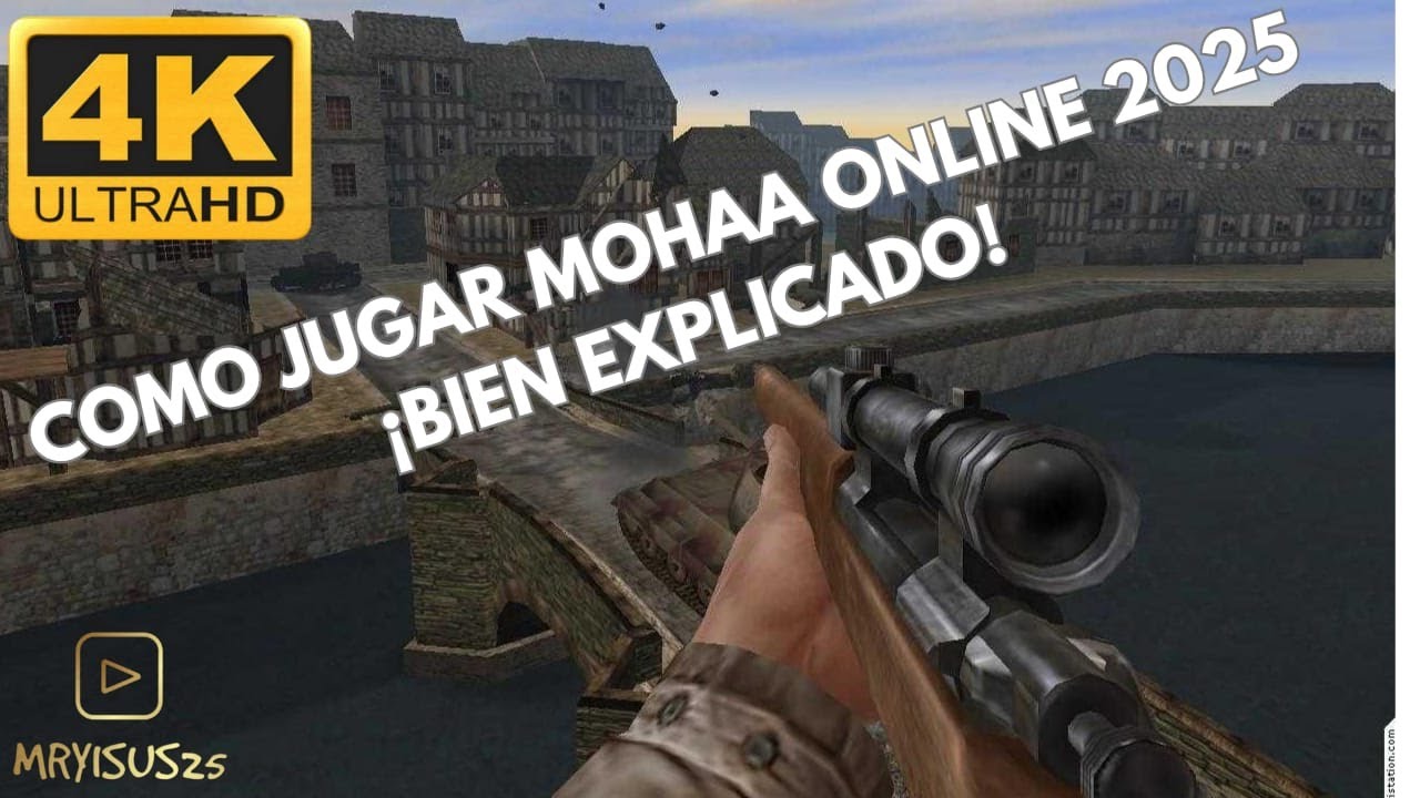 Como jugar Medal Of Honor Allied Assault (MOHAA) Multiplayer 2025 |Bien Explicado|