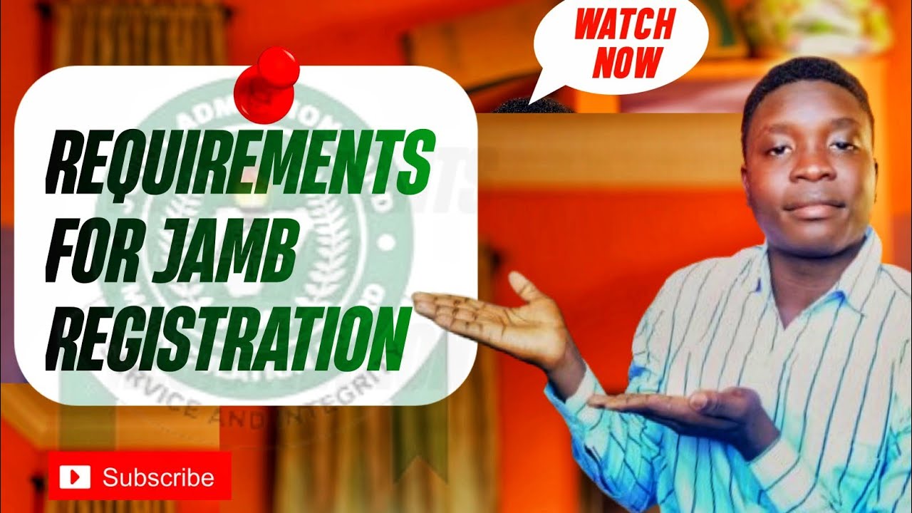 EVERYTHING YOU NEED FOR JAMB REGISTRATION #jamb#jamb2026 
