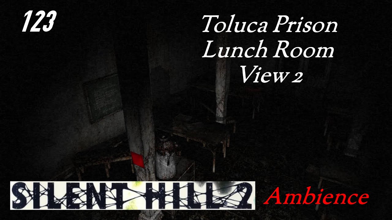 Silent Hill 2 | Toluca Prison | Lunch Room Fall into hole | ALT View | Ambience | 1 Hour