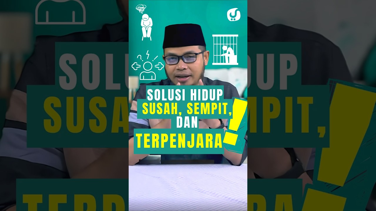 SOLUSI HIDUP SUSAH, SEMPIT, DAN TERPENJARA - Ustadz Johan Saputra Halim