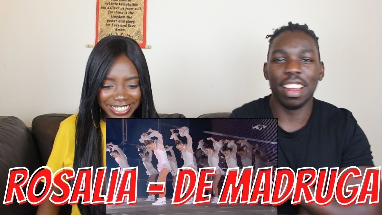 ROSALÍA - DE MADRUGÁ | Plaza de Colón (Madrid) Live HD - REACTION VIDEO