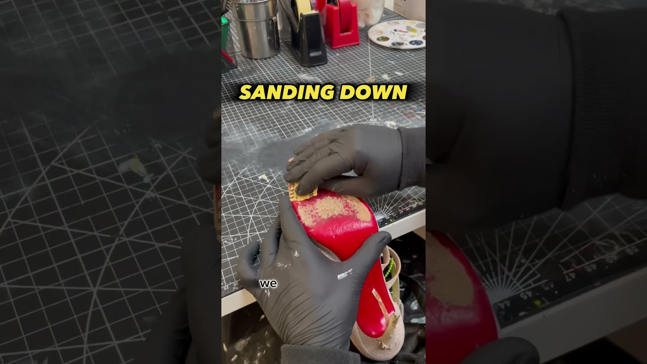 LEARN HOW TO REPAIR AND REPAINT CHRISTIAN LOUBOUTIN HEELS 😱