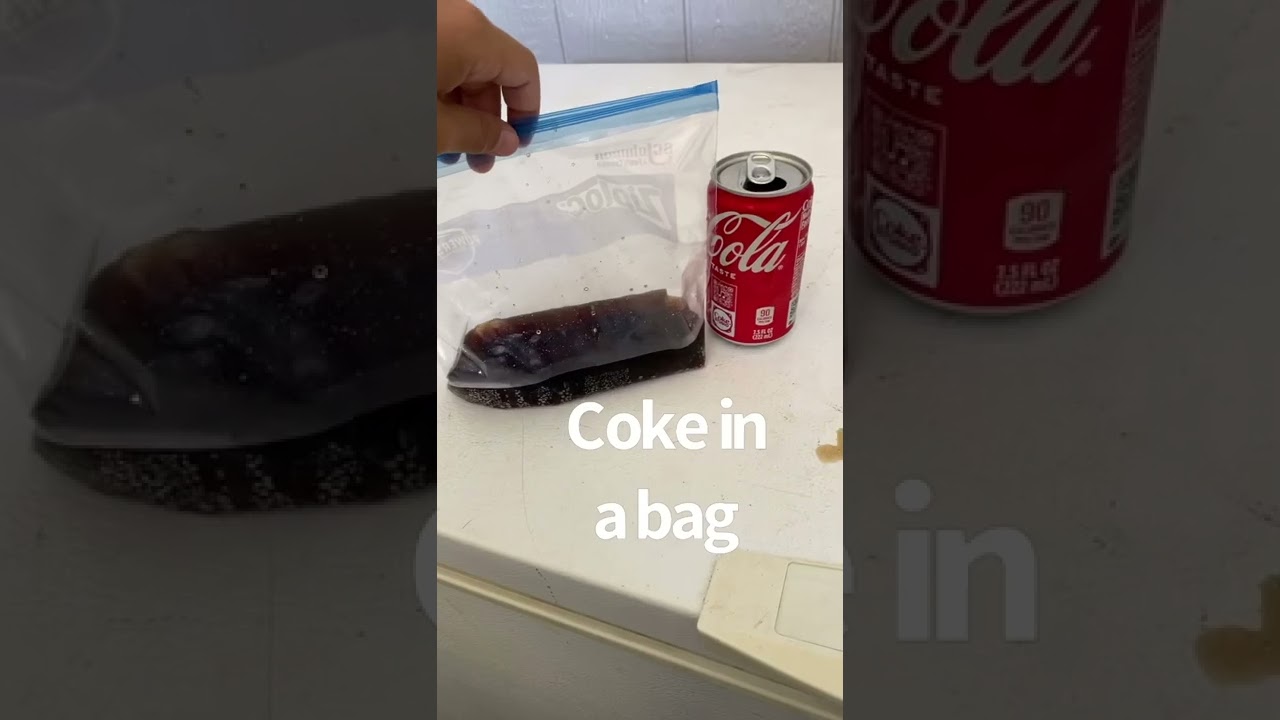 DIY coke slushy