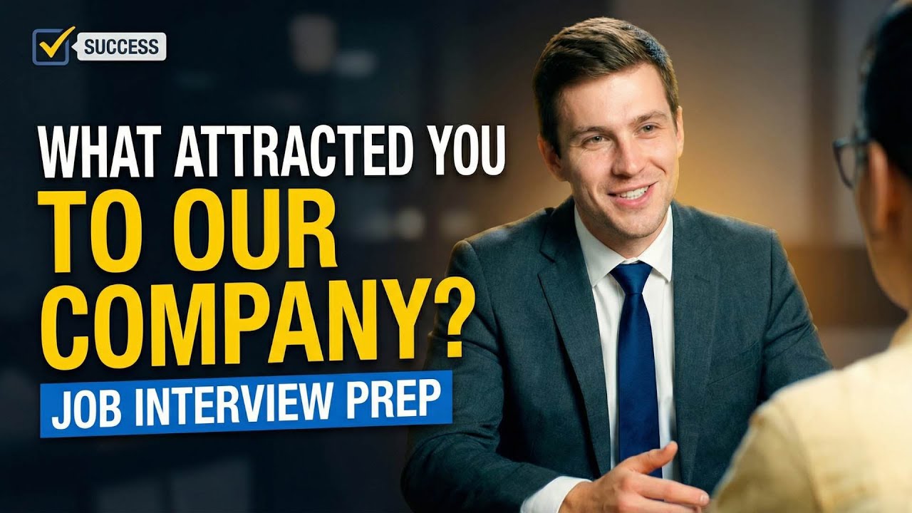 Best Answer: “What Attracted You to Our Company?” (Interview Guide)