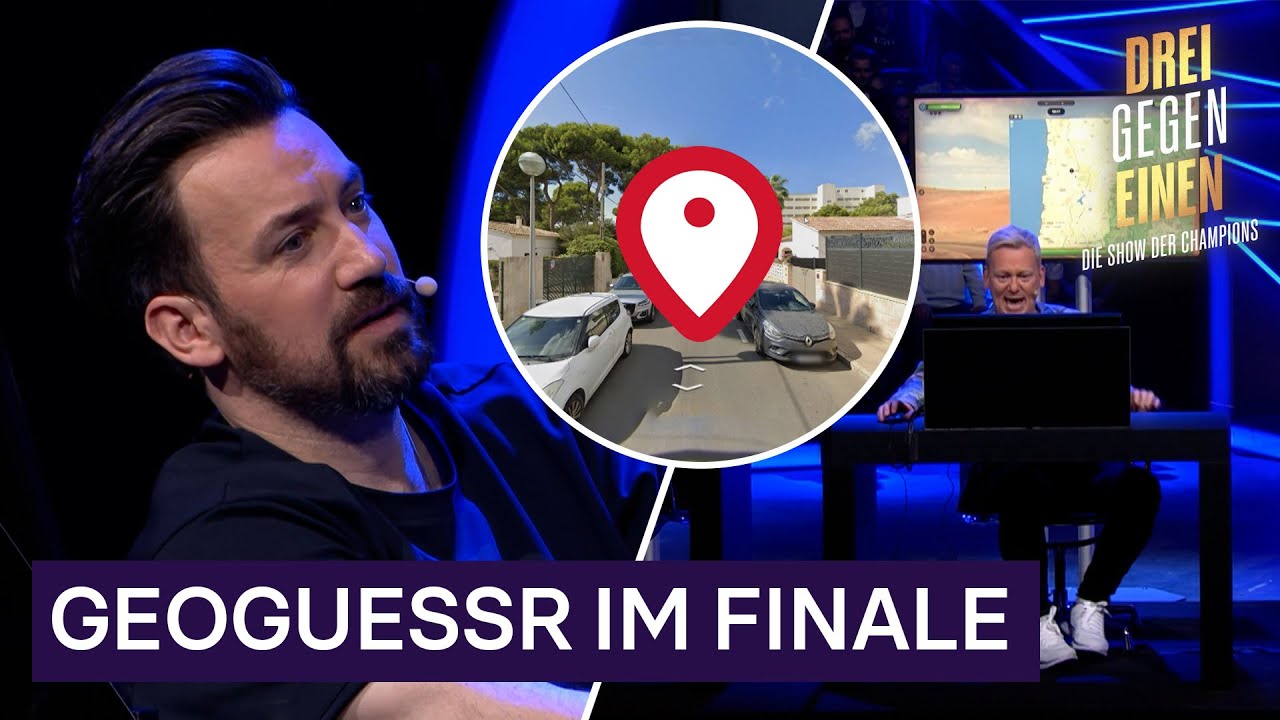 Ist das wirklich Malle !? 😂 Geoguessr mit Knossi, Jan Köppen und Tim Mälzer​ | Drei Gegen Einen 💪​