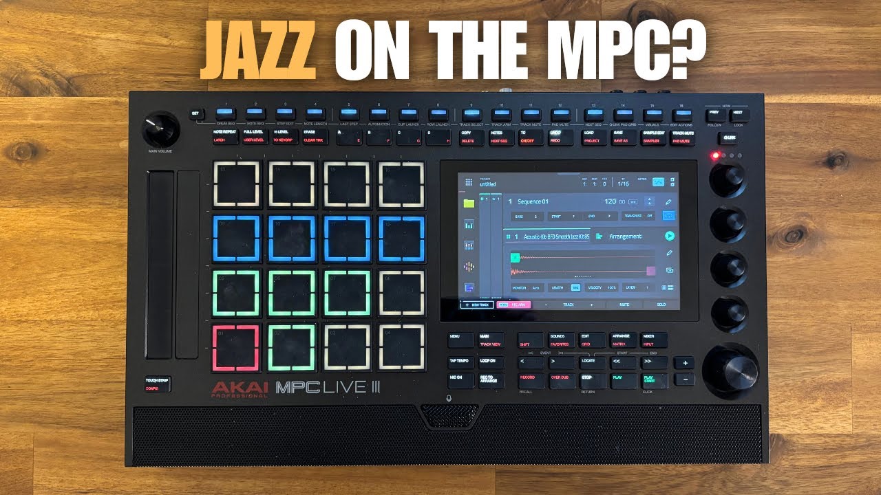Как я начал создавать джаз на MPC Live III