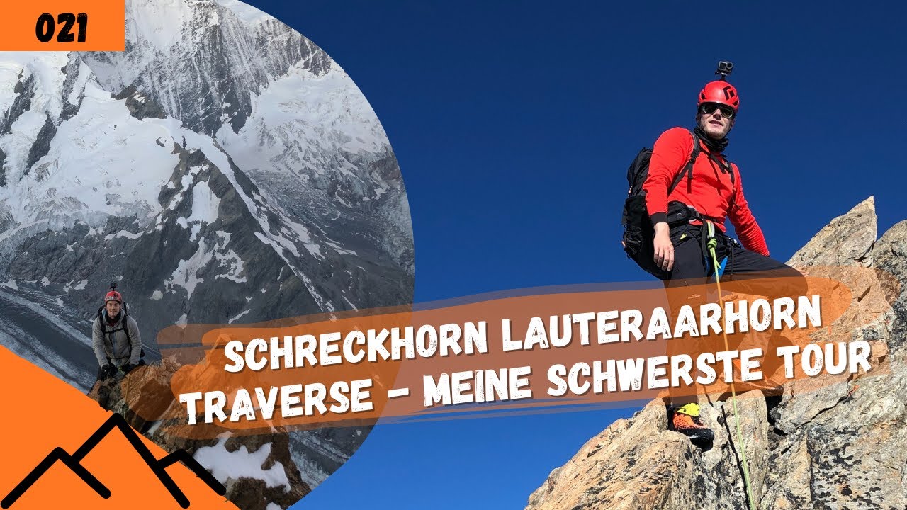 Schreckhorn (4.078m) Lauteraarhorn (4.042m) Traverse - meine schwerste Tour