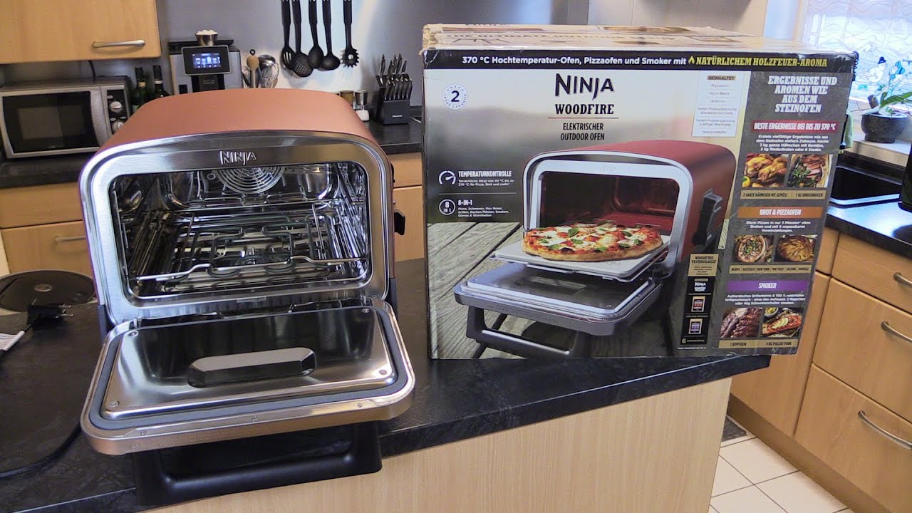 Ninja Woodfire Elektrischer Outdoor Ofen, Pizzaofen und Smoker OO101EU - TEST