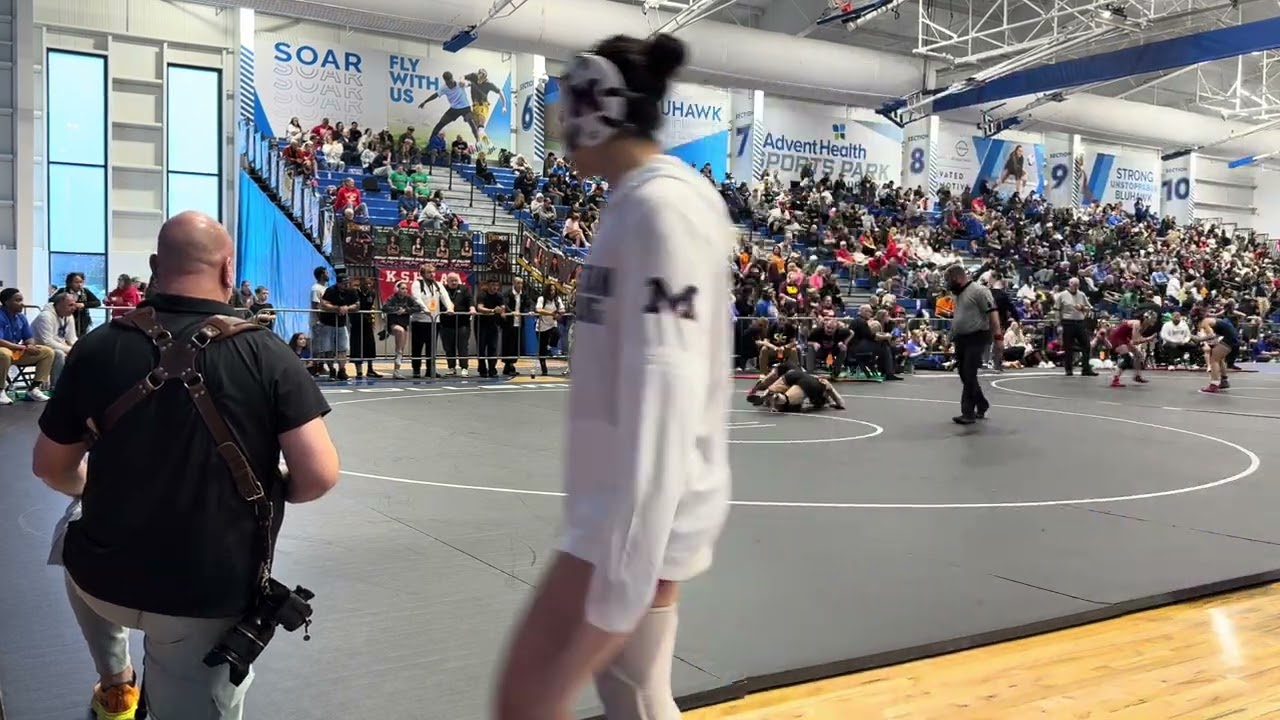 Elizabeth Edgerton Diaz Match 2. 2026 6A State Championship. 