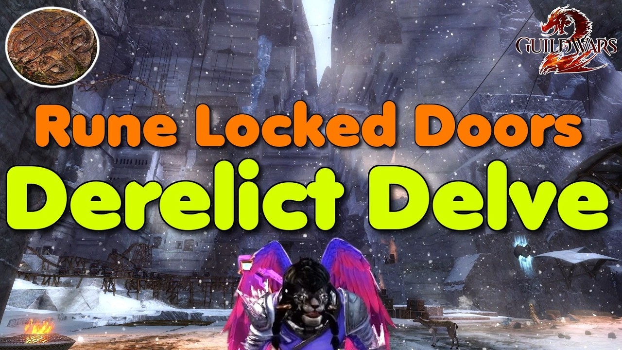 Guild Wars 2 | Derelict Delve | Rune Locked Doors Full Guide