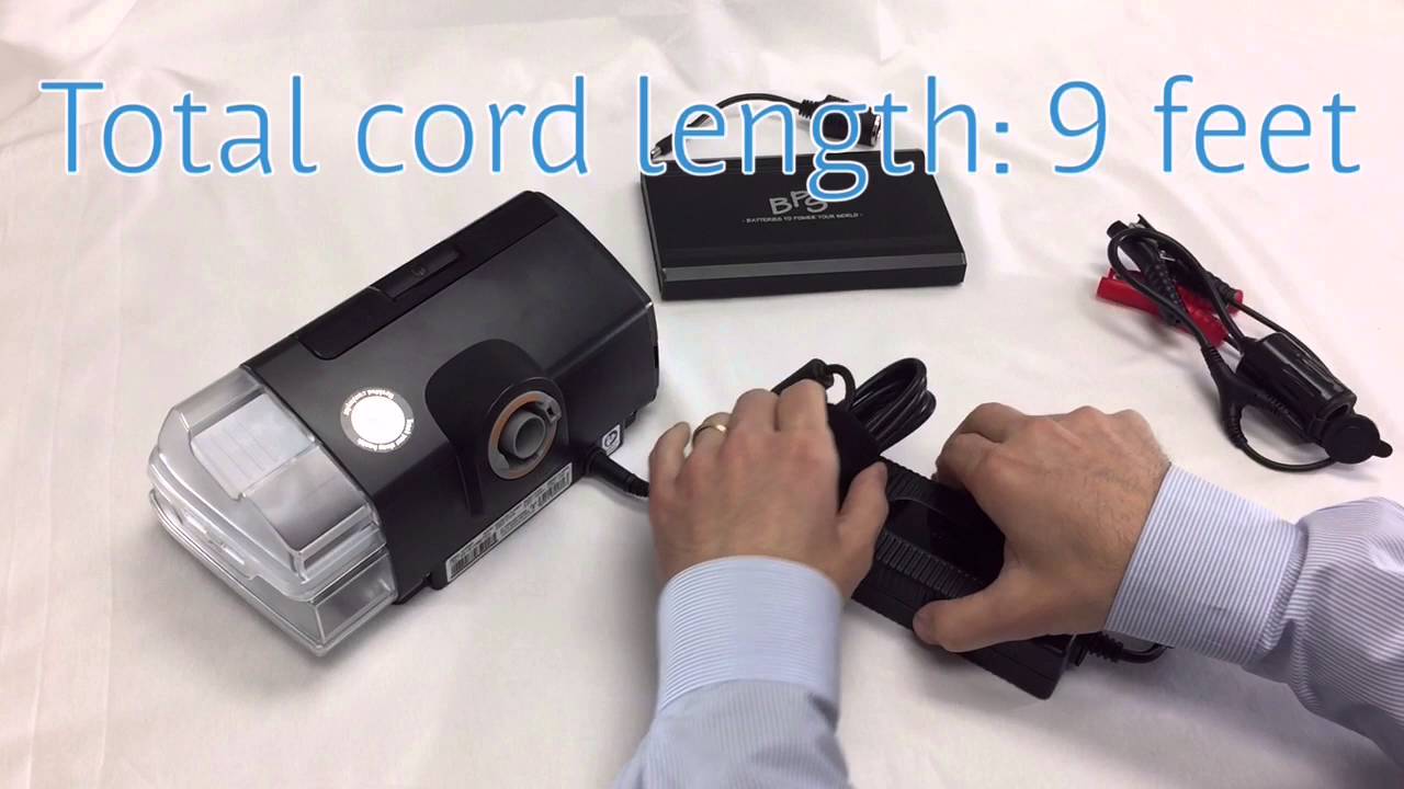 How to Connect a Battery to the AirSense 10