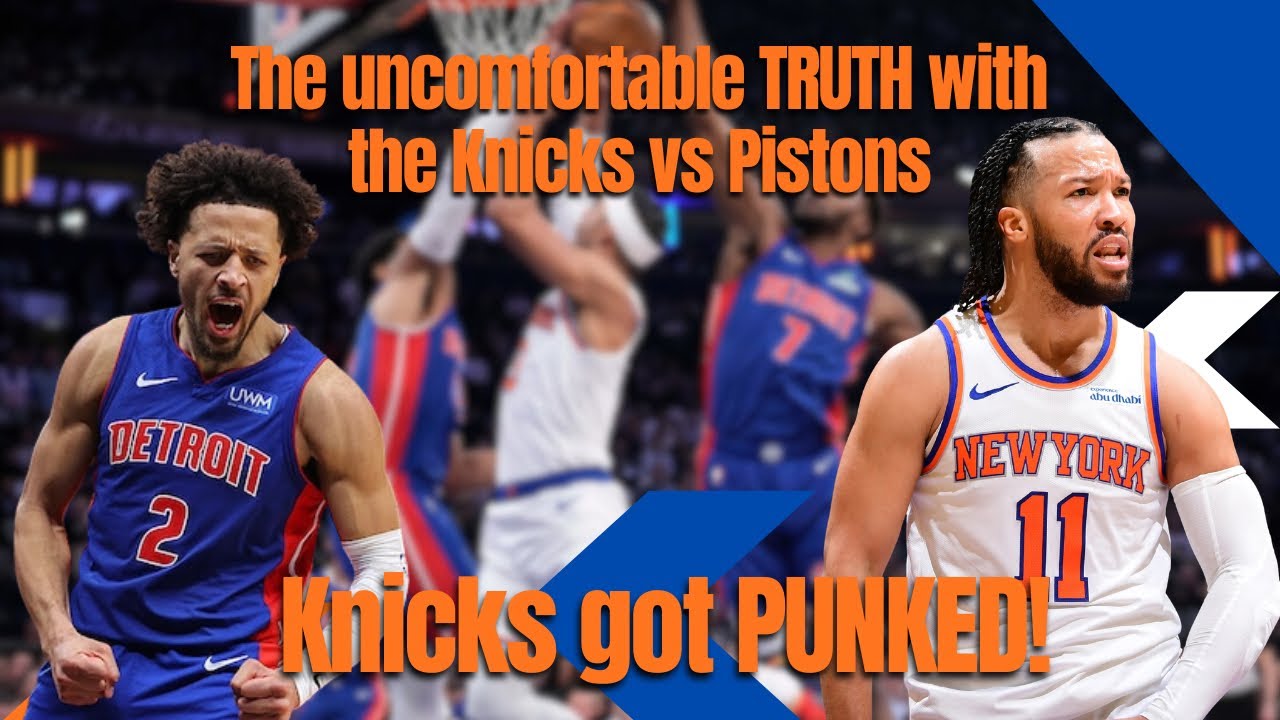 Knicks get DESTROYED by The Pistons Reaction | The REALITY about the Knicks | Cade or Brunson #nba