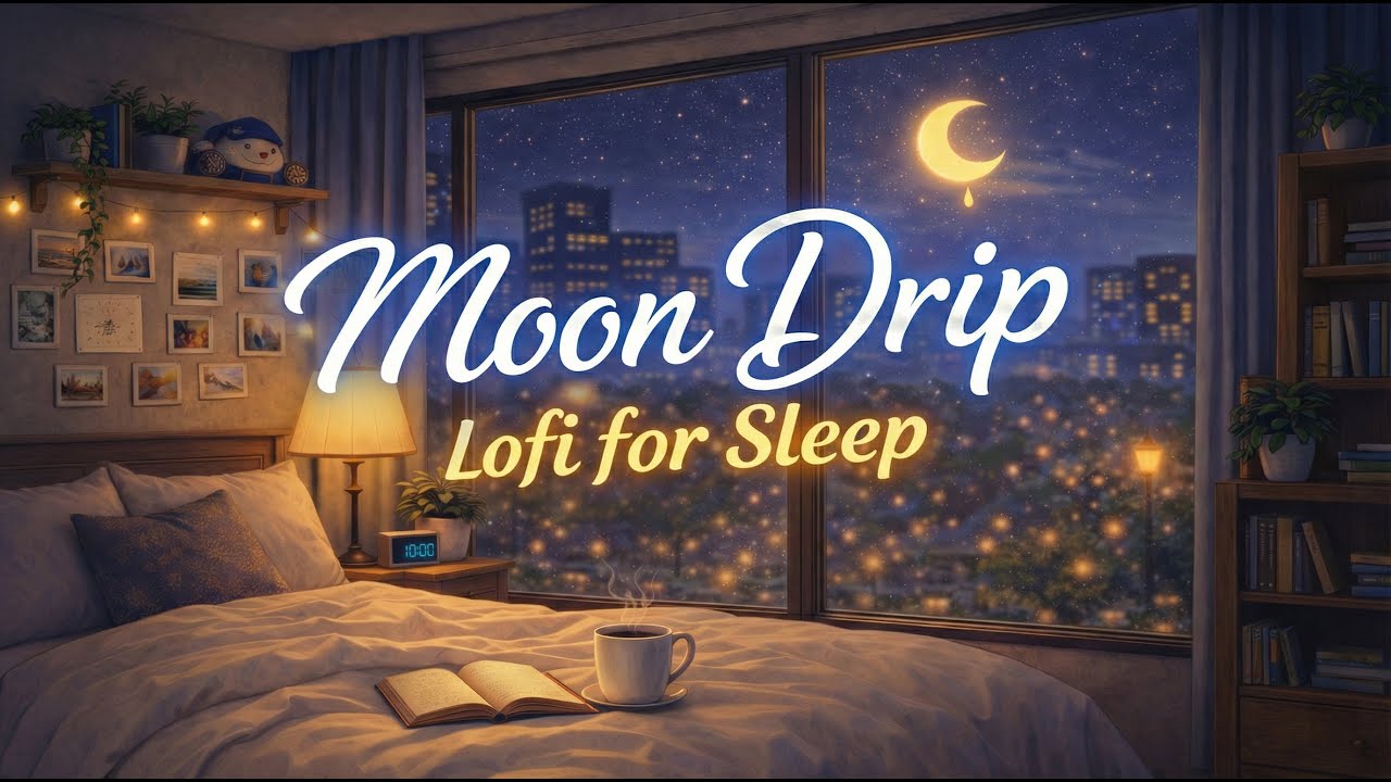 Lofi for Sleep 🌙 Chill Beats for Study, Work & Relax｜MoonDrip Lofi