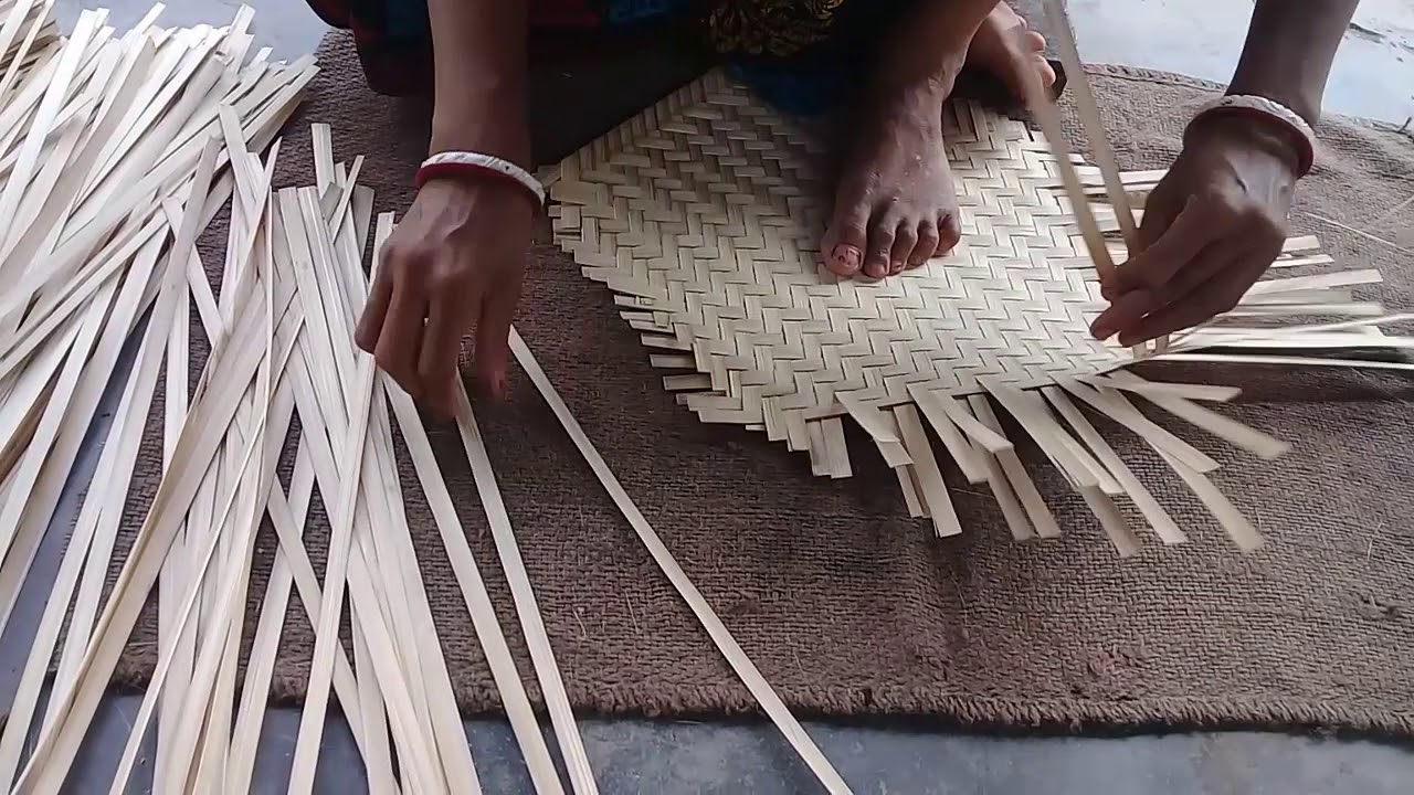 How to Make Bamboo Kula-Bangladeshi Bamboo Art | কি ভাবে বাশ দিয়ে কুলা তেরী করা হয়