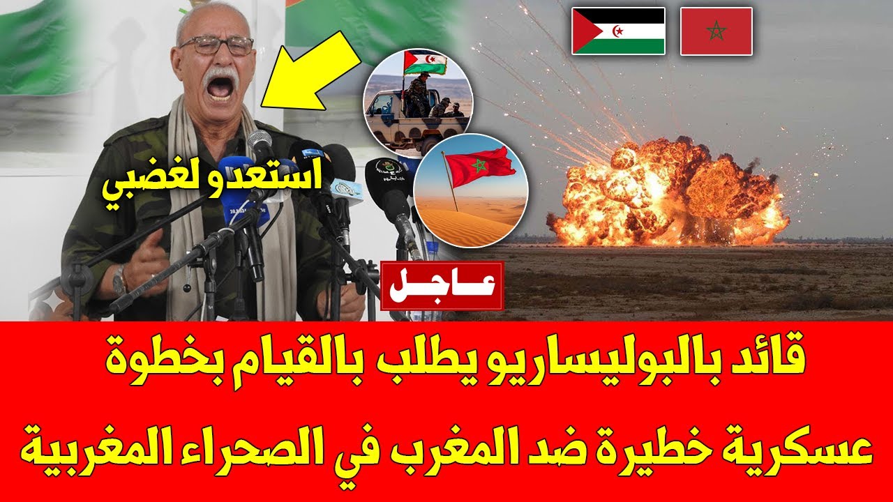 عاجل قائد بالبوليساريو يطلب بالقيام بخطوة عسكرية خطيرة ضد المغرب في الصحراء المغربية - شاهد التفاصيل