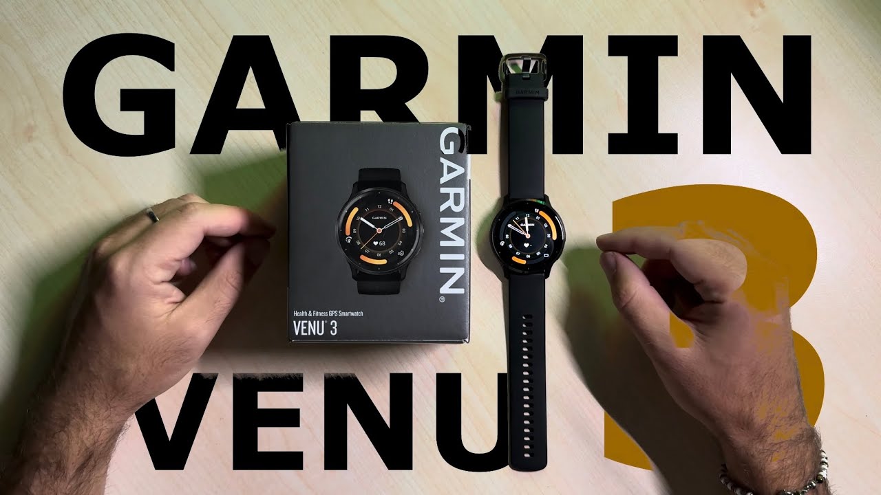 GARMIN VENU 3 - LA MIA RECENSIONE COMPLETA + Confronto con APPLE WATCH