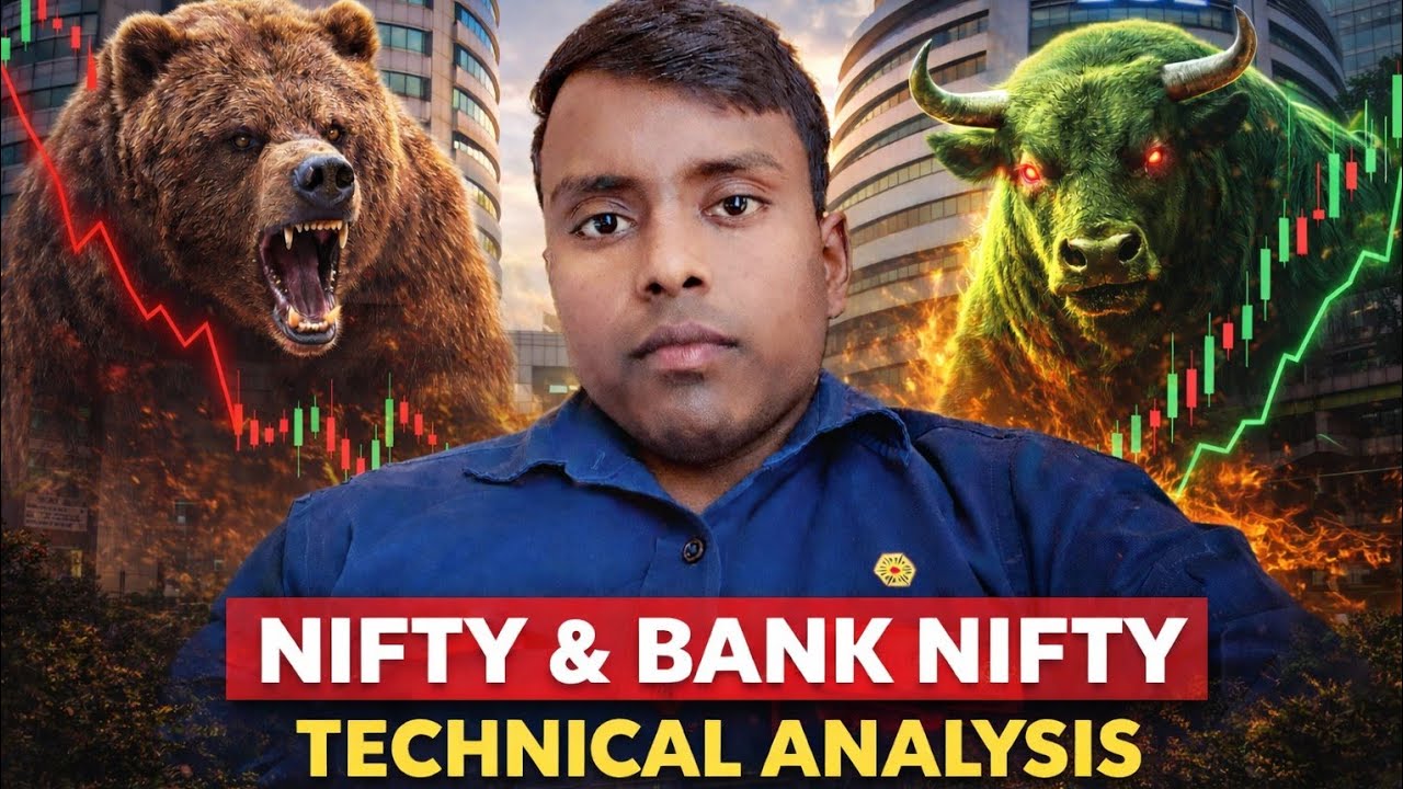 Nifty & Bank Nifty Chart Analysis | Key Levels Explained 