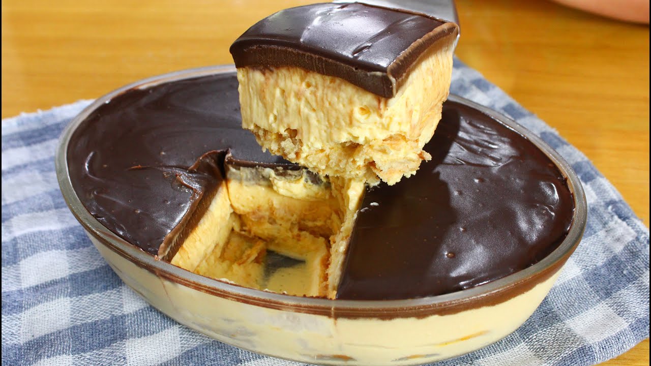 SOBREMESA MARAVILHOSA SEM FOGO E SEM GELATINA - A MAIS FÁCIL E DELICIOSA