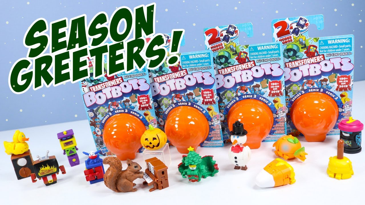 Transformers BOTBOTS Series 3 Season Greeters to You! Hasbro
