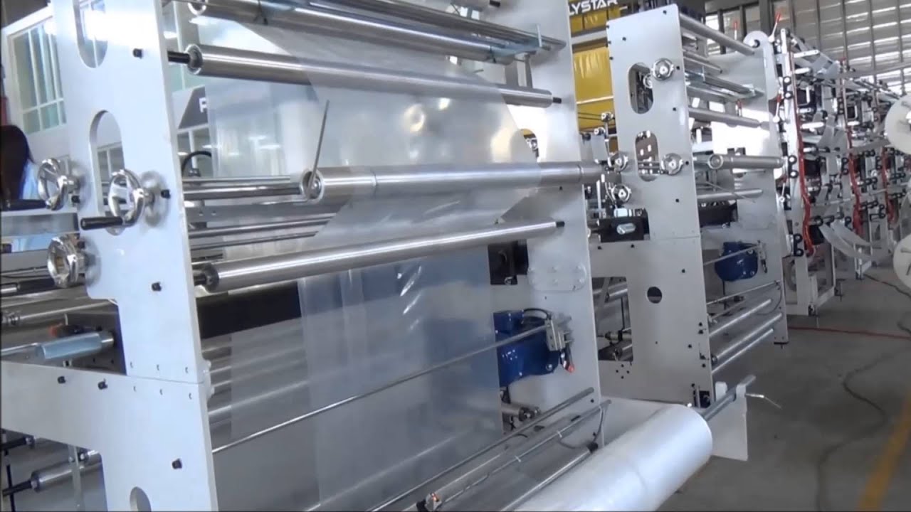Plastic bag making machine