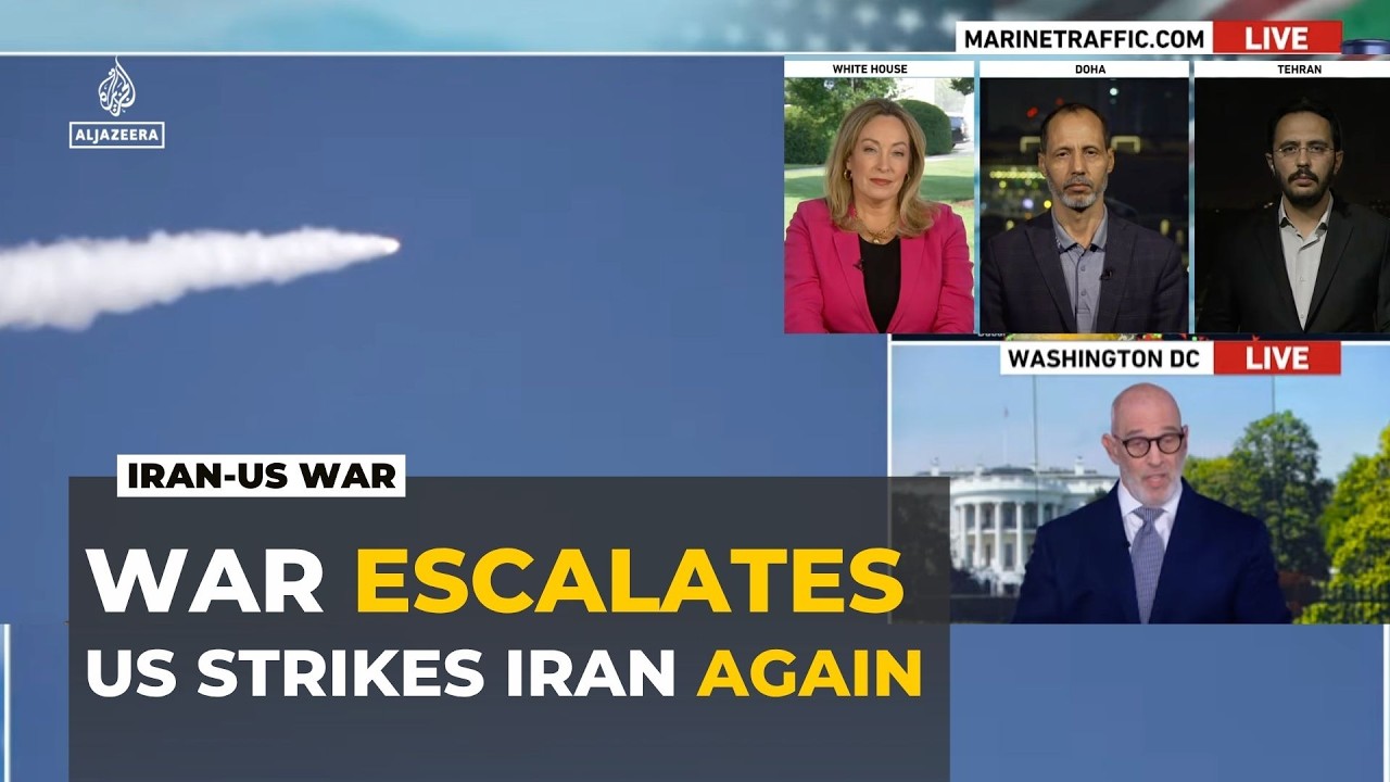 US launches 10th night of strikes on Iran as diplomacy hangs in the balance.