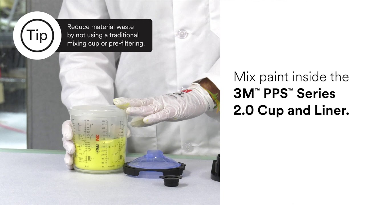 3M&trade; PPS&trade; Series 2.0 Spray Cup System - How to setup