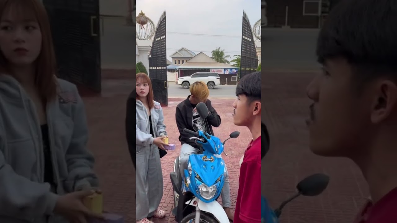 គេយកសង្សារគេទៅដើរលេងអត់បានដែរ🙂