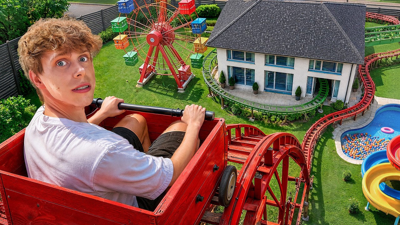 ZROBIŁEM WIELKI PARK ROZRYWKI W DOMU!