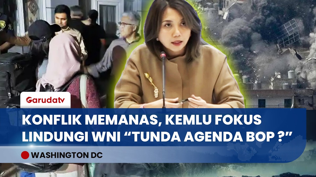 Timur Tengah Memanas, Kemlu RI Tangguhkan Pembahasan Board of Peace