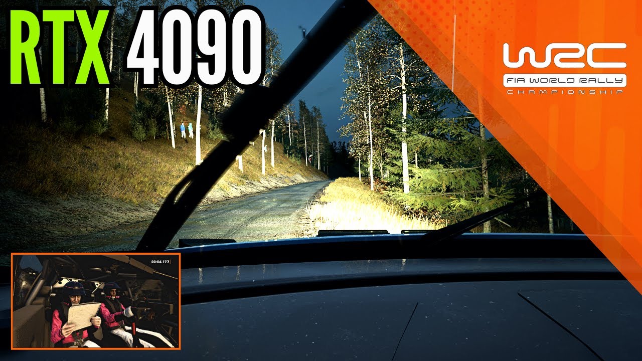 Real life or game? EA Sports WRC 23 Night Stage + Replay at MAXIMUM SETTINGS 4K | GeForce RTX 4090