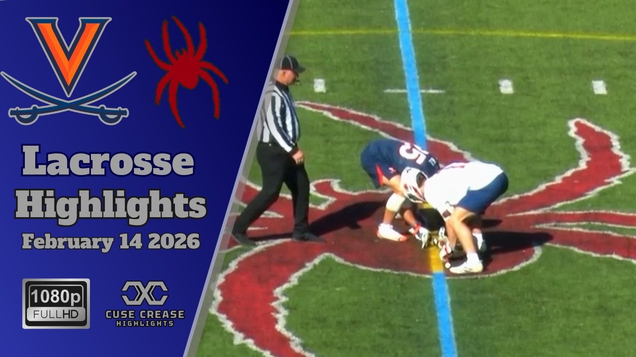 Virginia vs Richmond | 2026 Lacrosse Highlights
